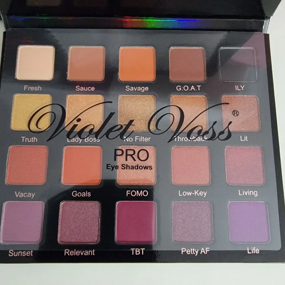 Violet Voss Pro Eyeshadows Hashtag # Palette New in Box